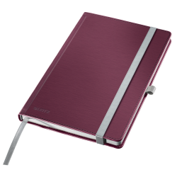 Carnet de notes Leitz Style A5 ligné 160 pages 100g rouge