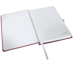 Carnet de notes Leitz Style A5 ligné 160 pages 100g rouge