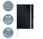 Carnet de notes Leitz Style A5 ligné 160 pages 100g noir