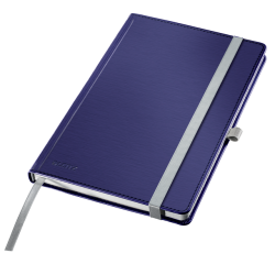 Carnet de notes Leitz Style A5 ligné 160 pages 100g bleu