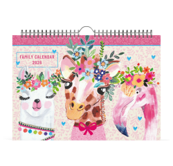 Calendrier familial 2026 Lannoo 310x220 Paper Salad 7 jours/1 page