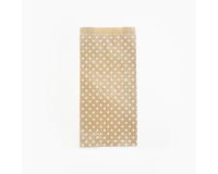 Sachet cadeau Clairefontaine 16x30x5cm kraft étoiles 50 pièces