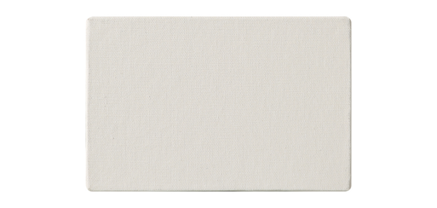 Carton toilé Clairefontaine 10x15cm 3mm blanc