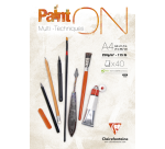 Tekenblok Clairefontaine Paint On A4 40 vel 250gr