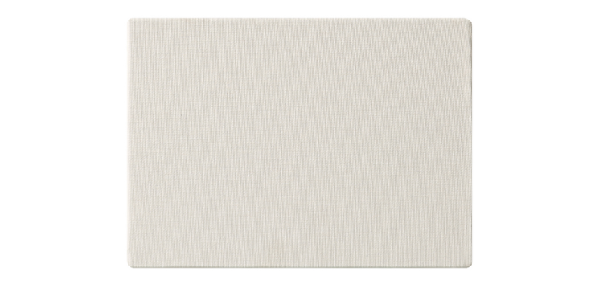 Carton toilé Clairefontaine 18x24cm 3mm blanc