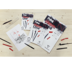 Bloc à dessin Clairefontaine Paint On A5 lisse 25 feuilles 250g blanc