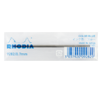 Rhodia scRipt 0.7mm blue ballpoint pen refill