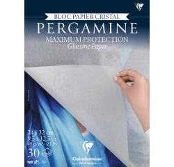 Glassine Paper Glued Pad 30 Sheets 45g 24x32