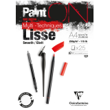 Painton white smooth pad a4 25sh 250g