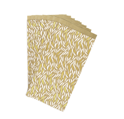 Cadeauzak Clairefontaine 12x24x4.5cm kraft golven 50 stuks