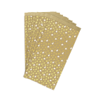 Sachet cadeau Clairefontaine 16x30x5cm kraft coeurs 50 pièces