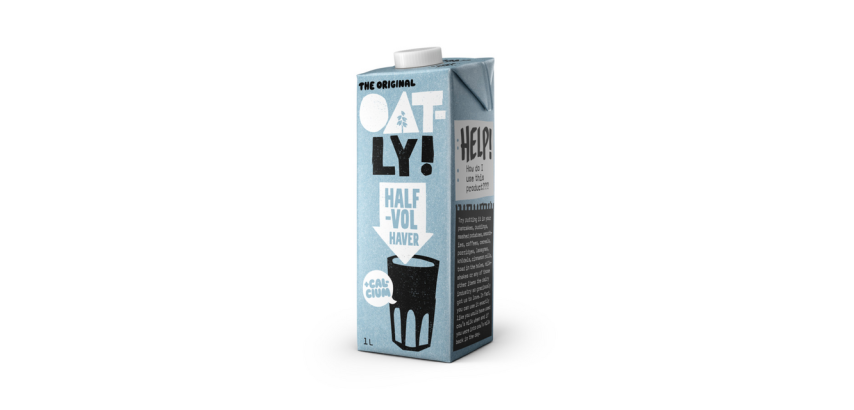 Halbfett Hafergetränk Oatly 1 Liter