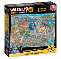 Puzzle Wasgij Original 47 De boot in! 1000 pièces