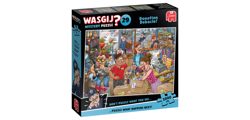 Wasgij Mystery Puzzle 29 Donation Debacle! 1000 pieces