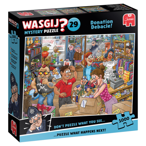 Puzzle Wasgij Mystery 29 Donation Debacle! 1000 pièces