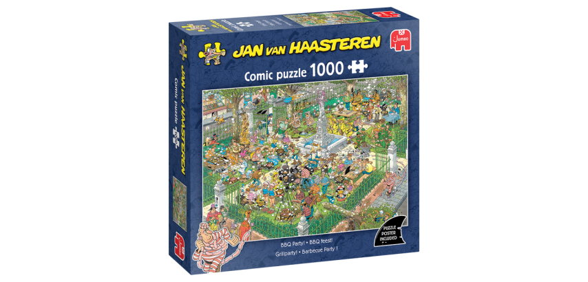 Puzzle Jan van Haasteren BBQ Feest! 1000 pièces
