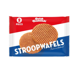 Stroopwafels Dutch Diamonds duopack 80g