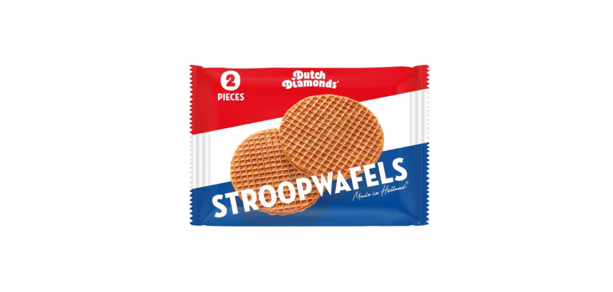 Stroopwafels Dutch Diamonds duopack 80g