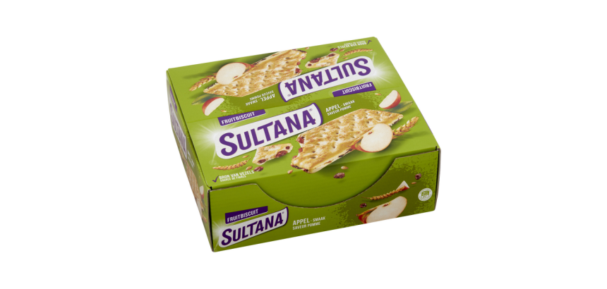 Sultana apple fruit biscuit pack of 3