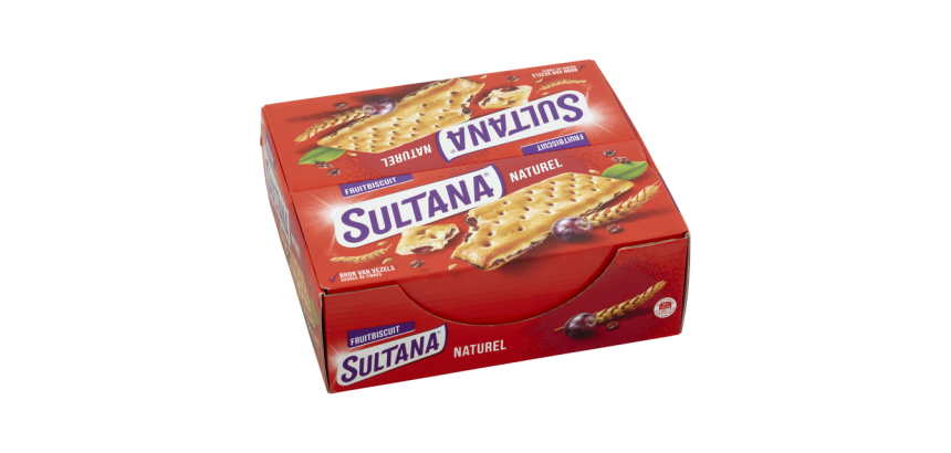 Biscuit aux fruits Sultana naturel pack de 3