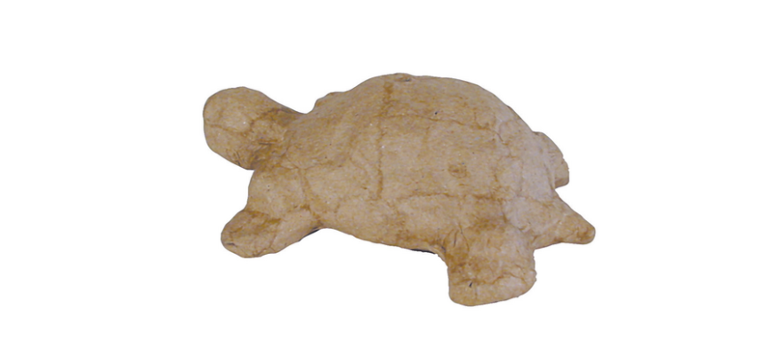 <em>Decorate your own Décopatch Turtle Figurine 11x8.5x3.5cm</em>