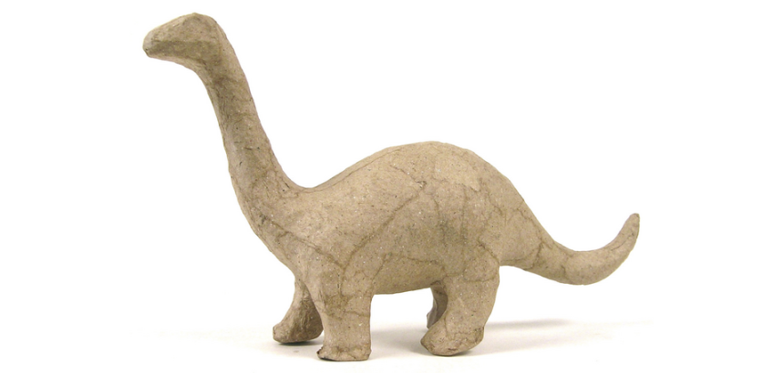 Figurine à décorer Décopatch dino Brontosaure 17x5x10cm