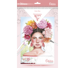 Bloc de coloriage Clairefontaine Odelia A4 Femmes