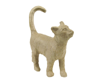 Figurine à décorer Décopatch chat marchant 11x3,5x12cm