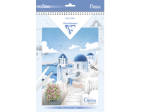 Odelia Creative Notebook 20 Sheets, A4 250g, Cities
