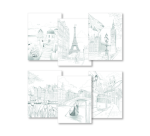 Kleurboek Clairefontaine Odelia A4 Steden