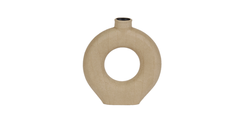 Decorative Item Decopatch Ring Vase 21x21x23cm