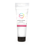Peinture acrylique Qrea 120ml blanc