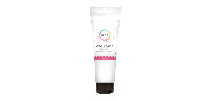 Qrea Acrylic Paint 120ml White
