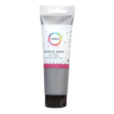 Peinture acrylique Qrea 120ml argent