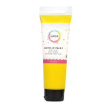 Peinture acrylique Qrea 120ml jaune primaire