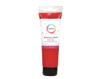 Acrylverf Qrea 120 ml vermiljoen