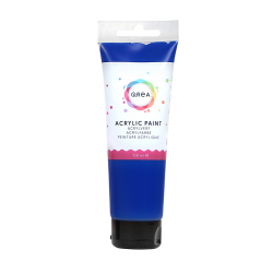 Peinture acrylique Qrea 120ml bleu phalto