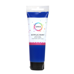 Peinture acrylique Qrea 120ml bleu phalto