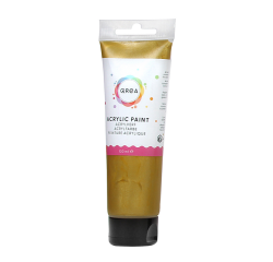 Peinture acrylique Qrea 120ml or