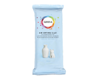 Pâte à modeler Qrea séchage à l'air blanc 1000g