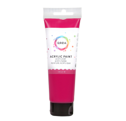 Peinture acrylique Qrea 120ml magenta