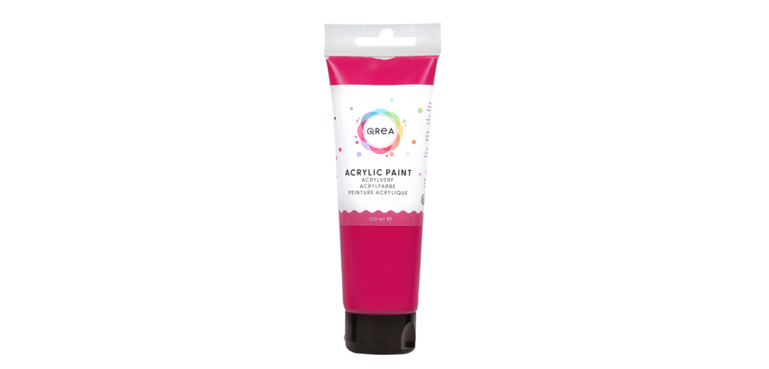 Qrea Acrylic Paint 120ml Magenta