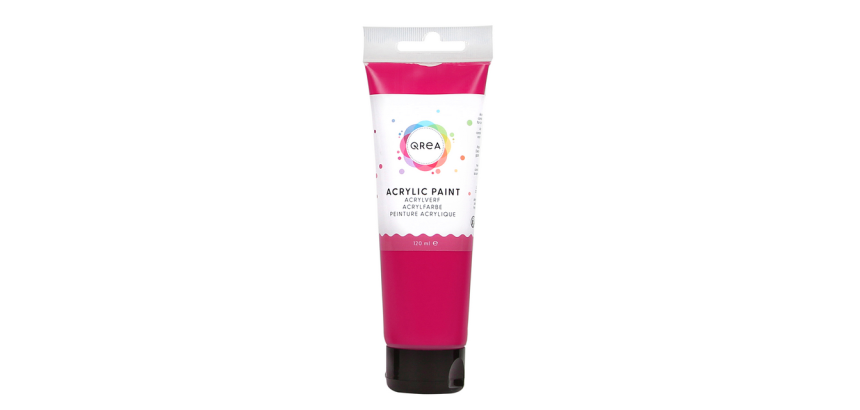 Qrea Acrylic Paint 120ml Magenta