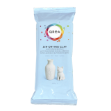 Pâte à modeler Qrea séchage à l'air blanc 500g