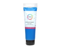 Acrylverf Qrea 120 ml primair blauw