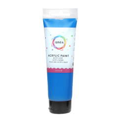 Peinture acrylique Qrea 120ml bleu primaire