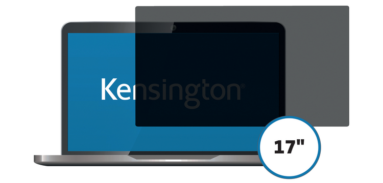 Privacyfilter Kensington 2-weg voor 17" laptops 16:10