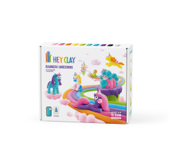 Hey Clay Modeling Dough Unicorn Set 15 Pieces