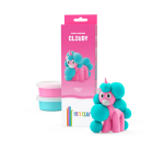 Hey Clay Modeling Clay Unicorn Set 3 Pieces