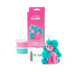 Pâte à modeler Hey Clay Licorne set 3 pièces